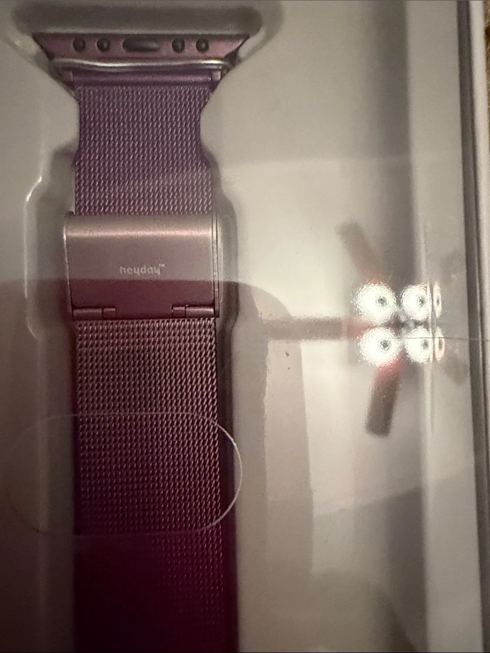 heyday Purple Woven Apple Watch Band for 38mm